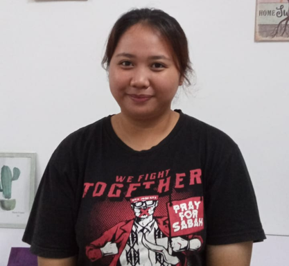 Charmine dari Penampang, Sabah